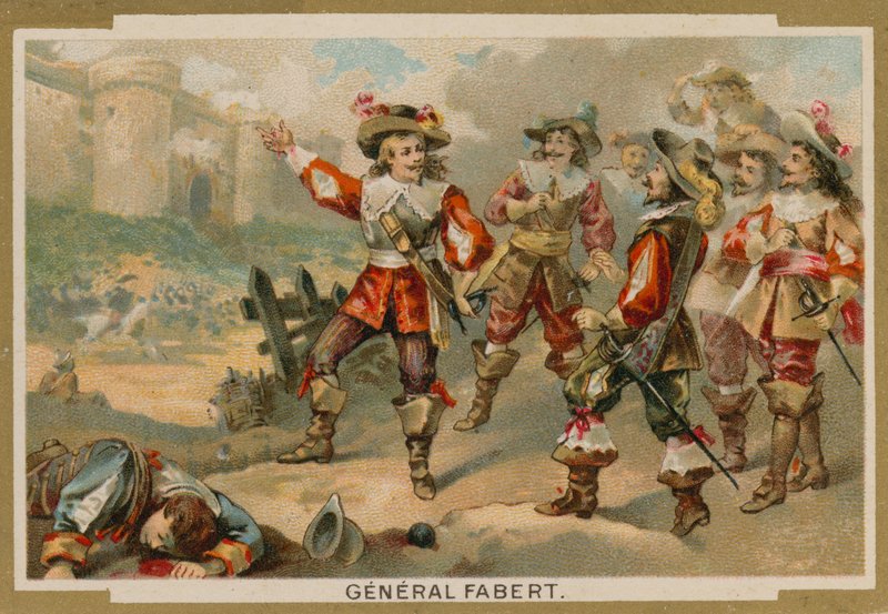 Generał Fabert, XVII-wieczny żołnierz francuski autorstwa French School