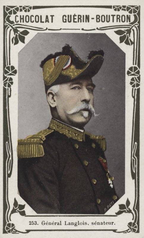 Generał Langlois, senator (kolorowe zdjęcie) autorstwa French School