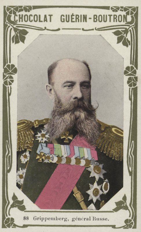Grippemberg, generał Russe (kolorowe zdjęcie) autorstwa French School