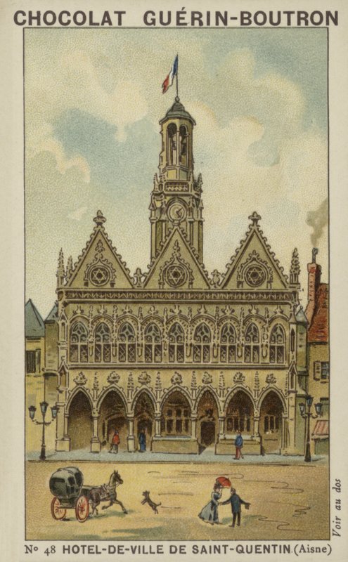 Ratusz Saint-Quentin, Aisne autorstwa French School