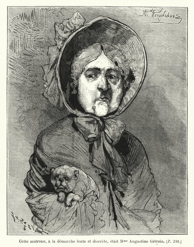 Ilustracja do Le Juif Errant (grafika) autorstwa French School