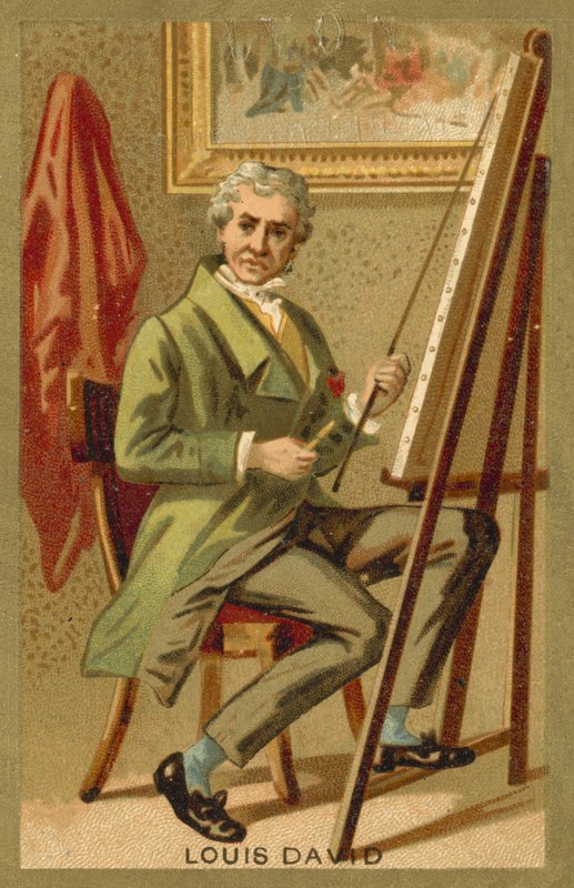 Jacques-Louis David, francuski artysta autorstwa French School