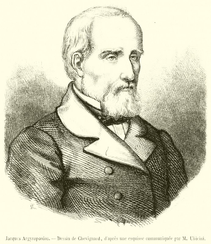 Jacques Argyropoulos (grafika) autorstwa French School