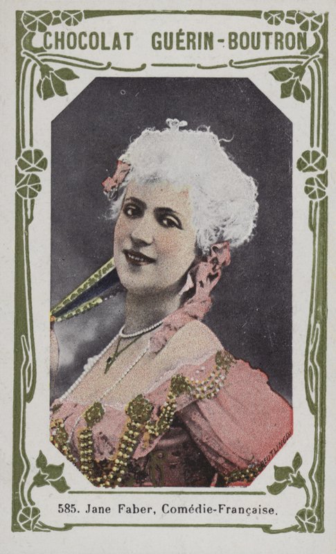 Jane Faber, Komedia Francaise (kolorowe zdjęcie) autorstwa French School