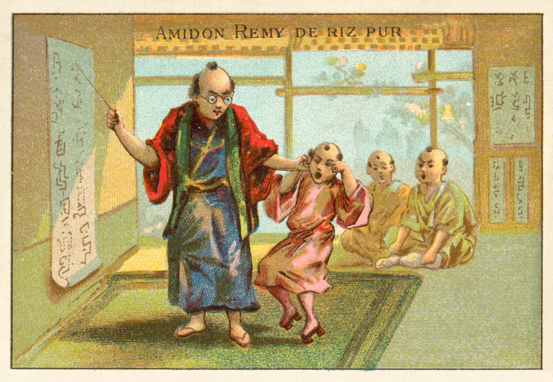 Szkoła japońska (chromolitho) autorstwa French School