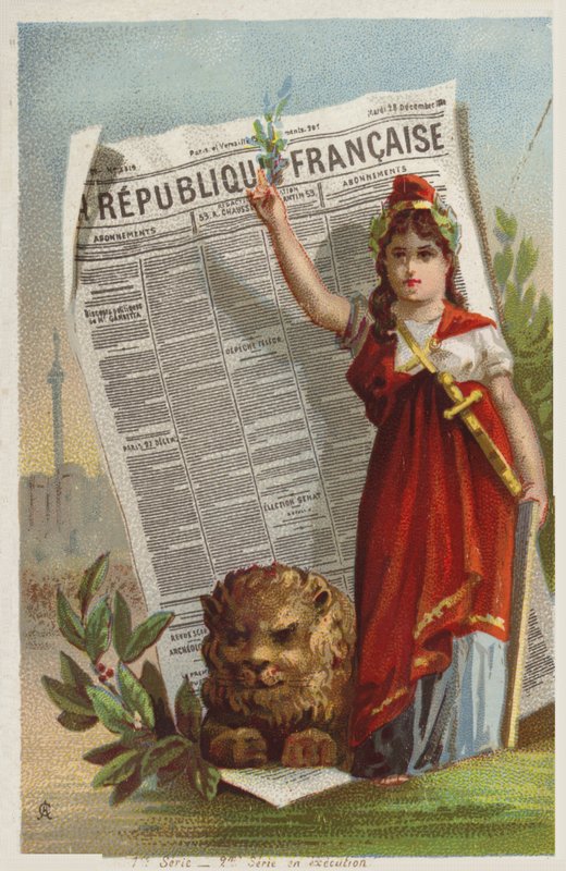 Republika Francuska autorstwa French School