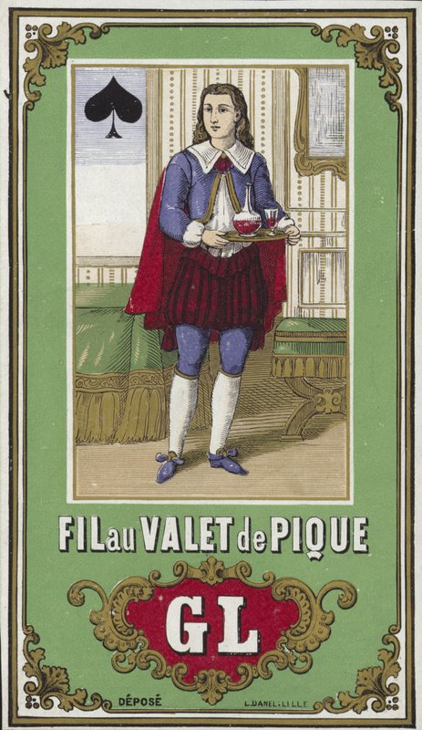 Etykieta wątku Jack of Spades autorstwa French School