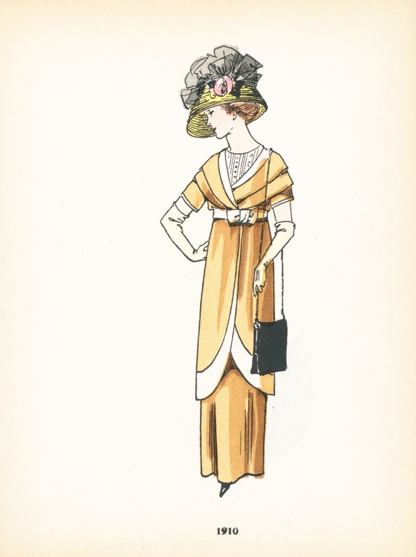 Moda damska, 1910 autorstwa French School