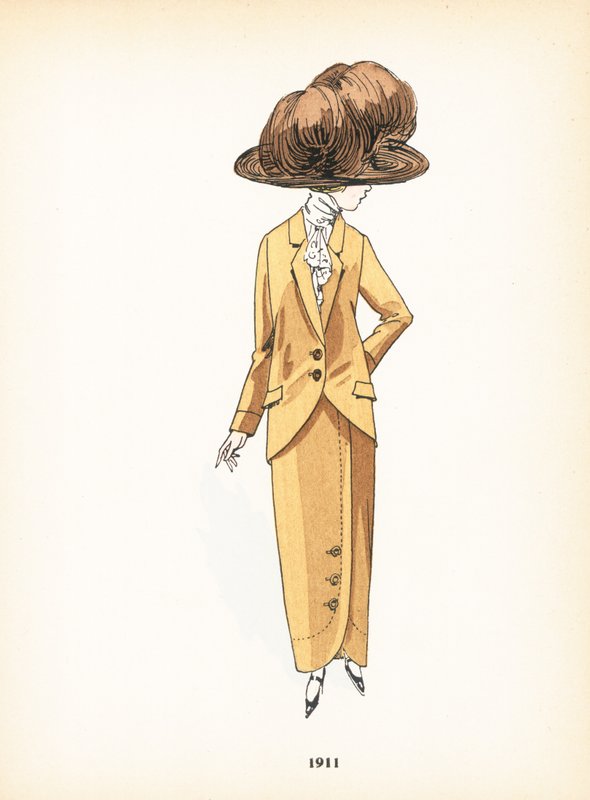 Moda damska, 1911 autorstwa French School