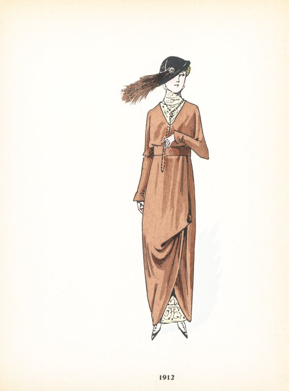 Moda damska, 1912 autorstwa French School