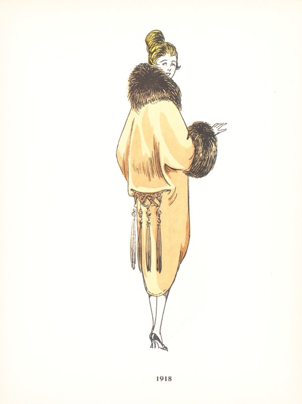 Moda damska, 1918 autorstwa French School