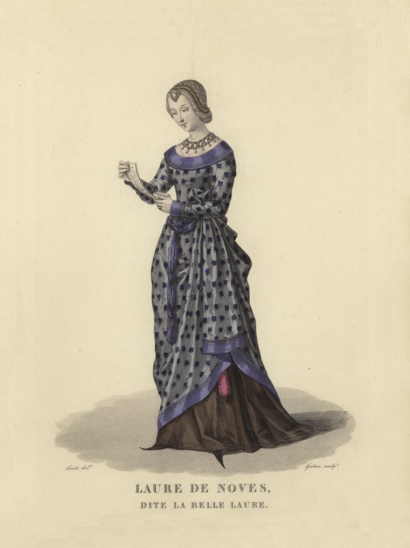 Laure de Noves autorstwa French School