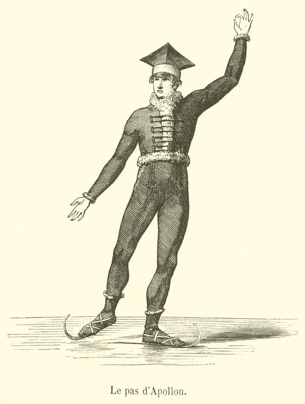 Krok Apolla (grawerunek) autorstwa French School