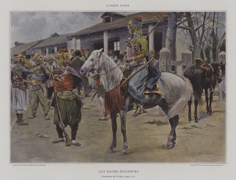 Les Bashebiscus (Bashibzix) (Chlor Lith) autorstwa French School