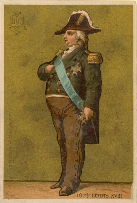 Ludwik XVIII autorstwa French School