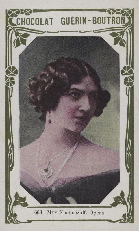 Madame Kousnezoff, Opera (kolorowe zdjęcie) autorstwa French School