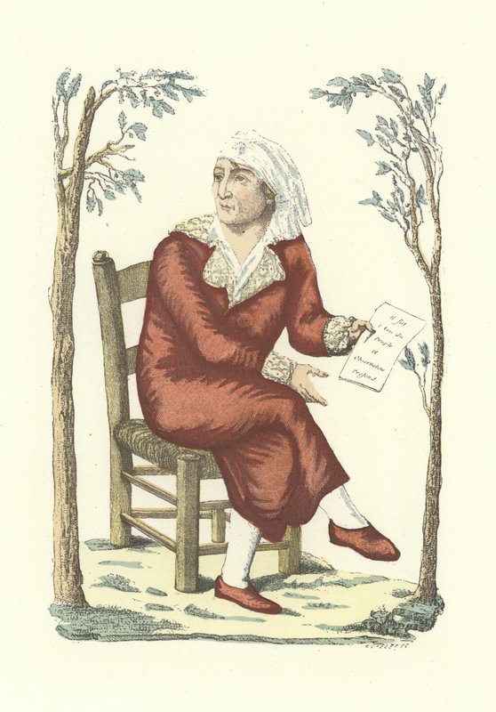 Marat w szlafroku autorstwa French School
