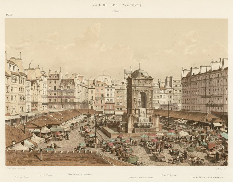 Marsz Niewiniątek, 1855 autorstwa French School