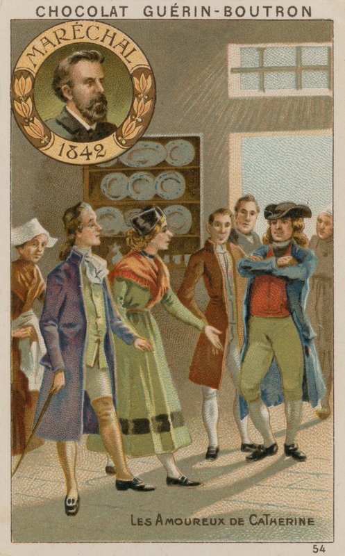 Marszałek, Kochankowie Katarzyny autorstwa French School