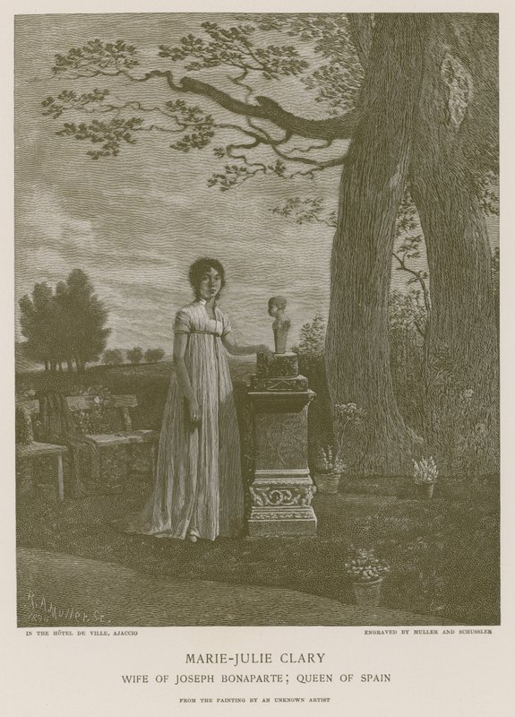Marie-Julie Clary autorstwa French School