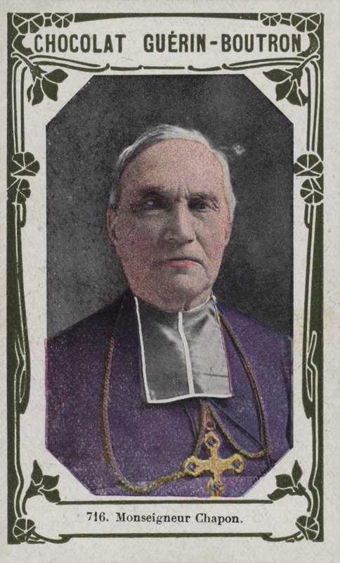 Prałat Chapon (kolorowe zdjęcie) autorstwa French School