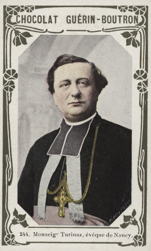 Monsignor Turinaz, biskup Nancy (kolorowe zdjęcie) autorstwa French School
