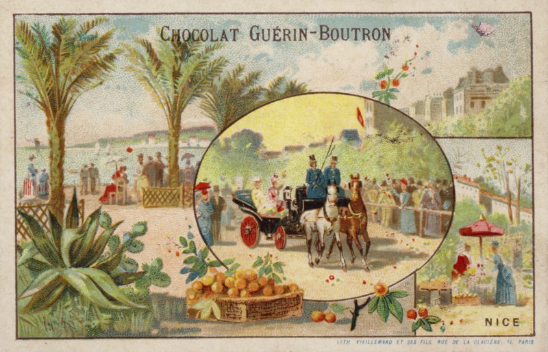 Ładne (chromolitho) autorstwa French School