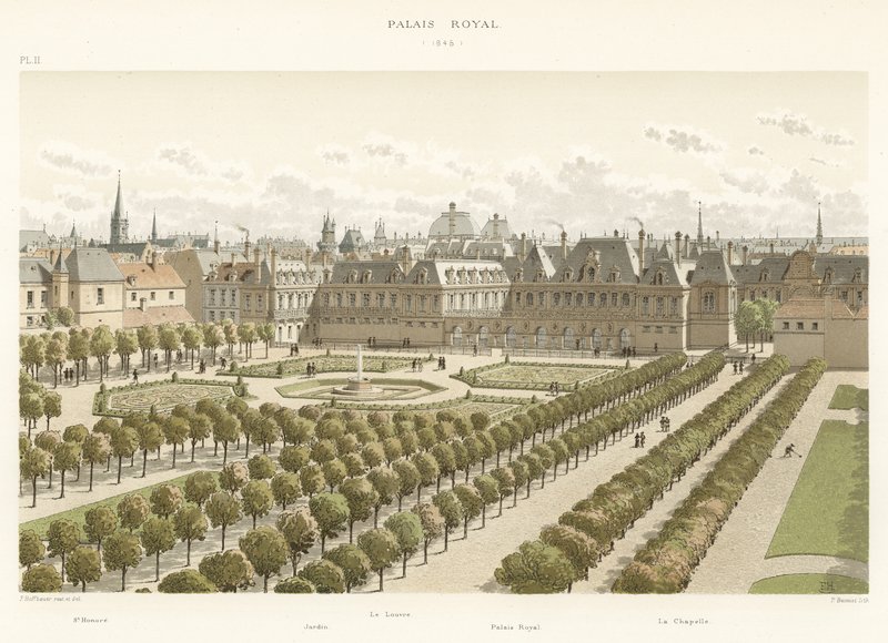 Pałac Królewski, 1645 autorstwa French School