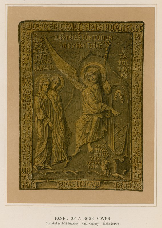 Panel okładki książki autorstwa French School