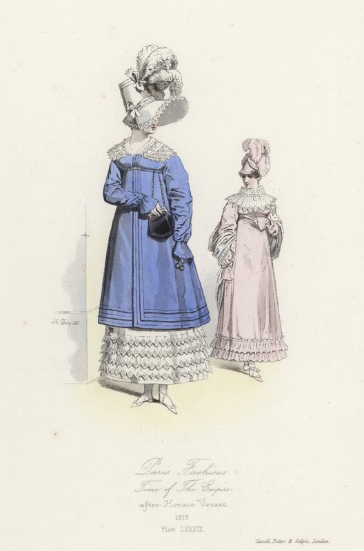 Moda paryska, czasy cesarstwa autorstwa French School