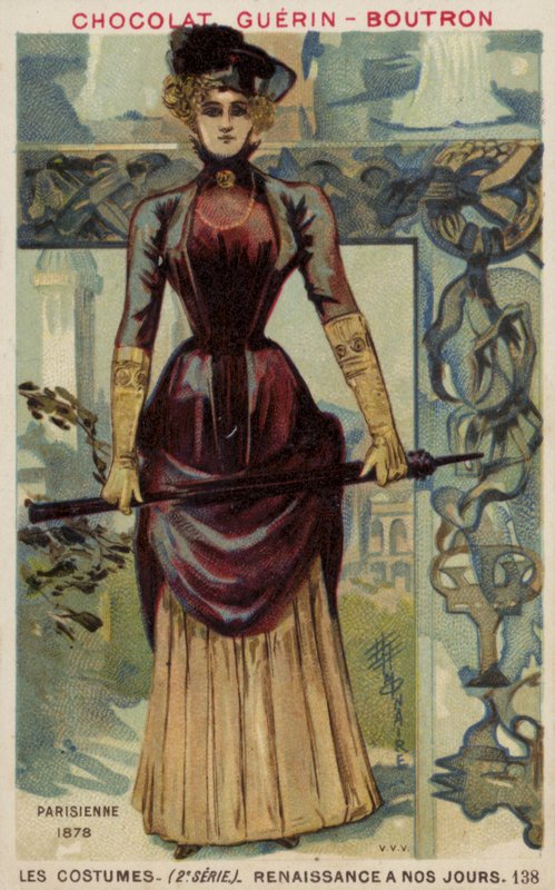 Moda paryska, 1878 autorstwa French School