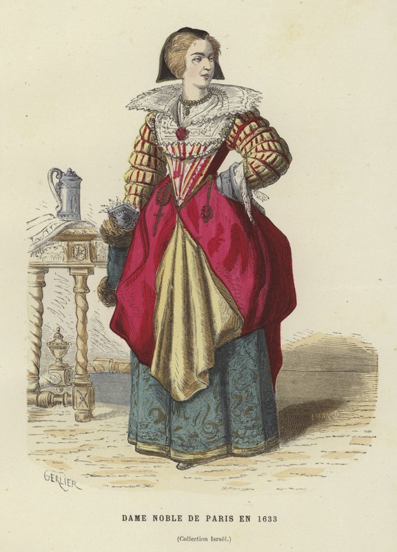 paryska szlachcianka, 1633 autorstwa French School
