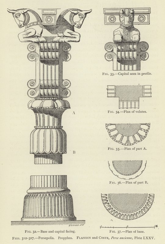 Persepolis, Propyleje autorstwa French School