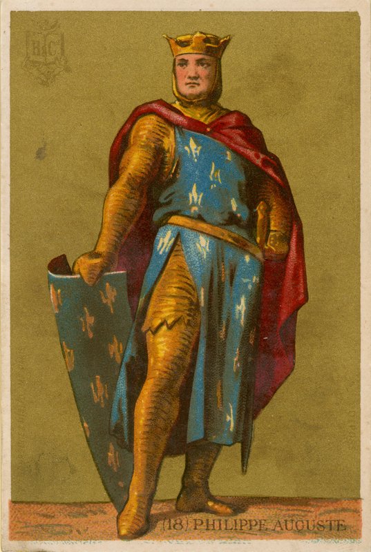 Filip II August autorstwa French School