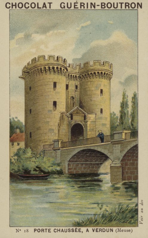 Porte Chaussee, w Verdun, Meuse autorstwa French School