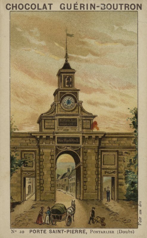 Porte Saint-Pierre, Pontarlier, Doubs autorstwa French School