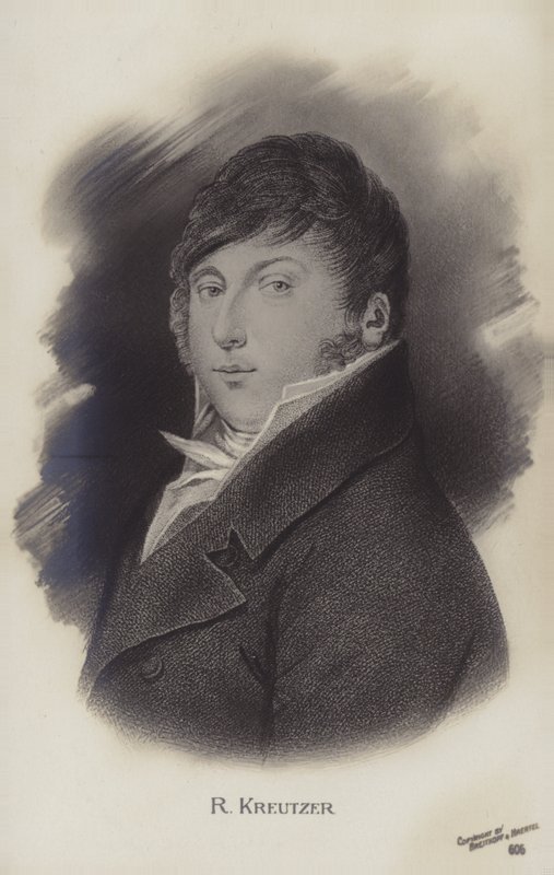 Portret Rodolphe Kreutzer autorstwa French School
