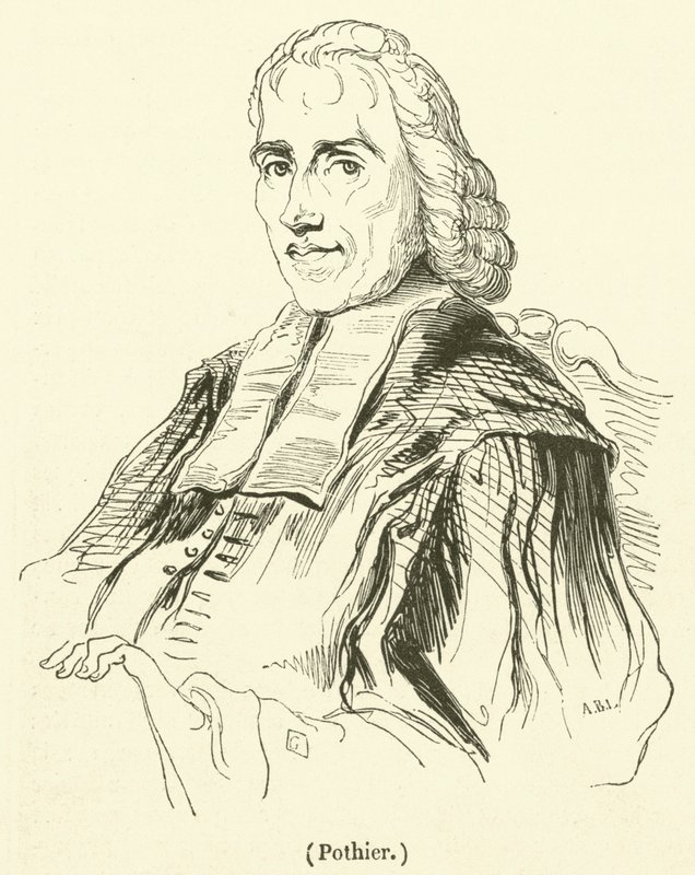 Pothier (grawerowanie) autorstwa French School