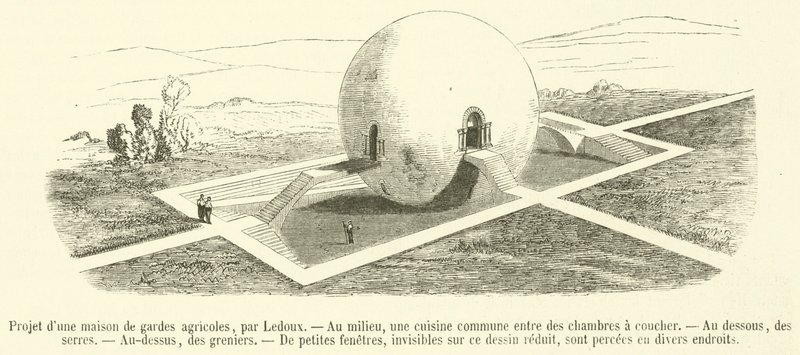 Projekt dla wartowni rolniczej (grafika) autorstwa French School