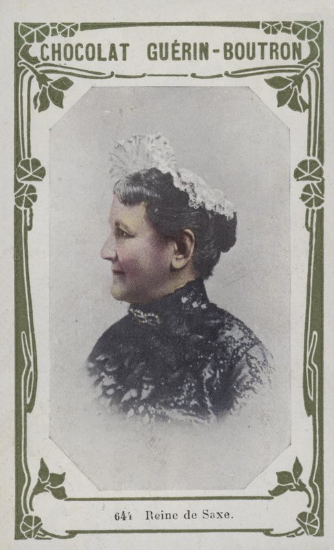Reine de Saxe (kolorowe zdjęcie) autorstwa French School