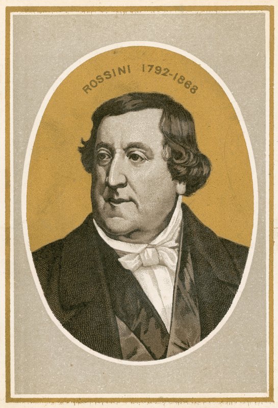 Rossini autorstwa French School