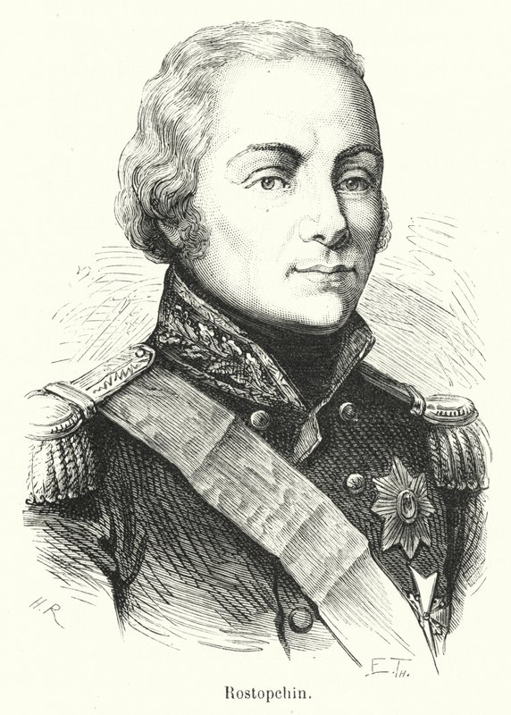 Rostopchin (grawerowanie) autorstwa French School