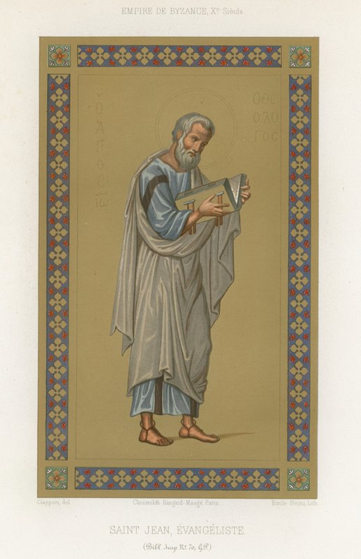 Św. Jan Ewangelista autorstwa French School