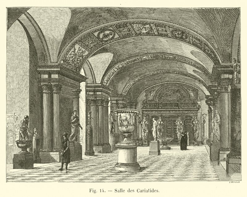 Sala Kariatyd autorstwa French School