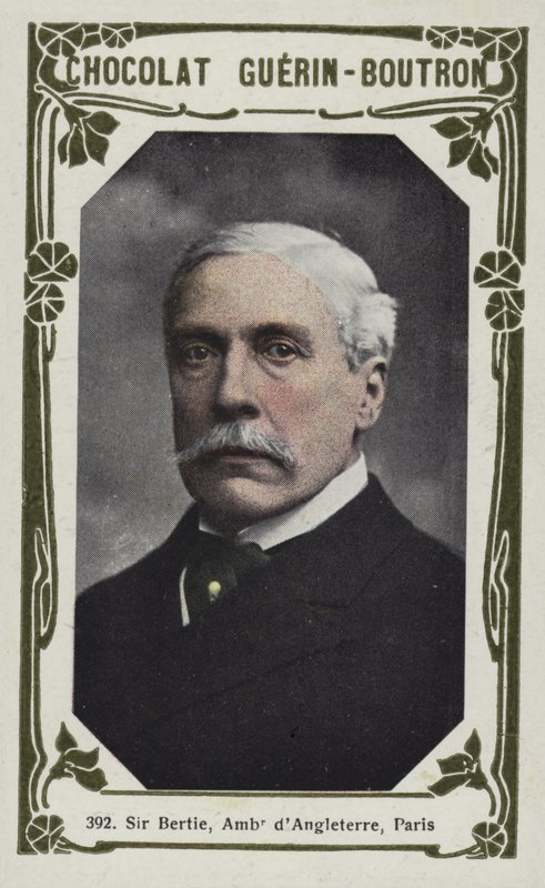 Sir Bertie, Ambassadeur dAngleterre, Paryż (kolorowe zdjęcie) autorstwa French School