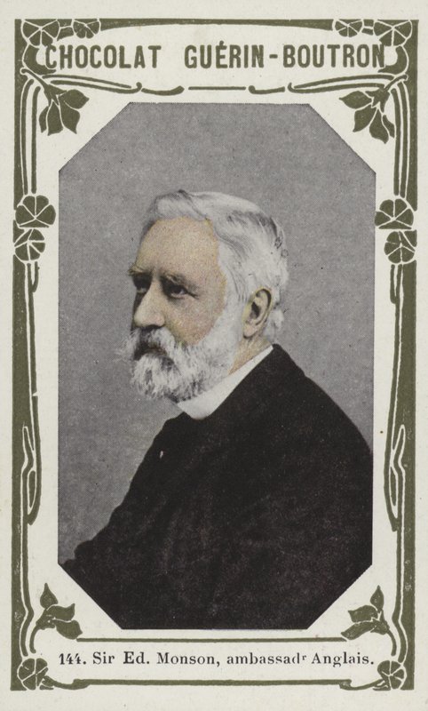 Sir Edmund Monson, ambasador Anglii (kolorowe zdjęcie) autorstwa French School