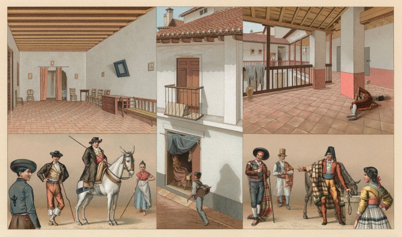 د هسپانیې کوسټومپولي autorstwa French School