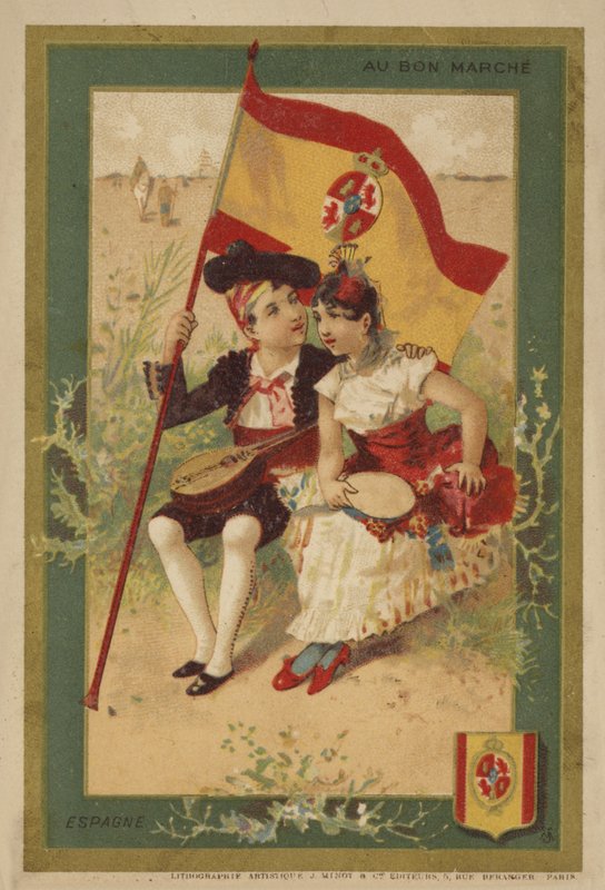Hiszpańska para autorstwa French School