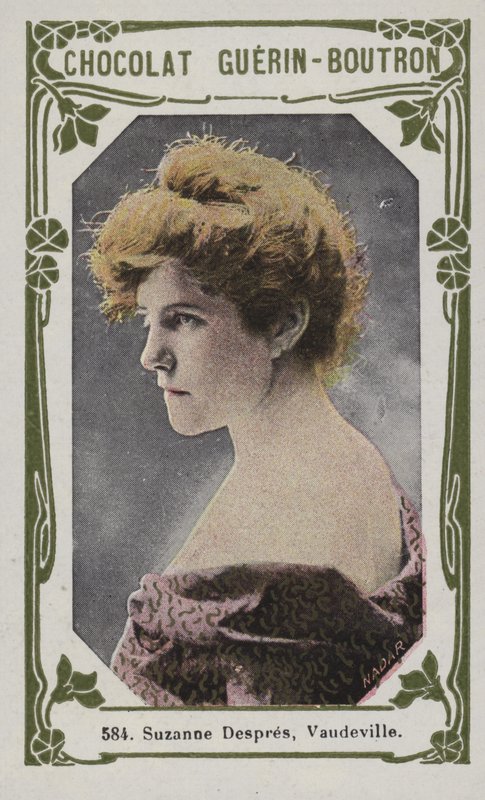 Suzanne Despres, Wodewil (kolorowe zdjęcie) autorstwa French School