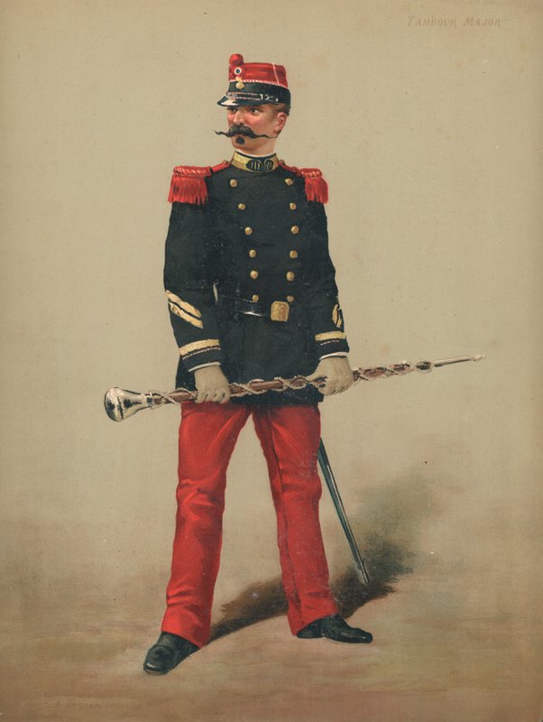 Tambour Major autorstwa French School